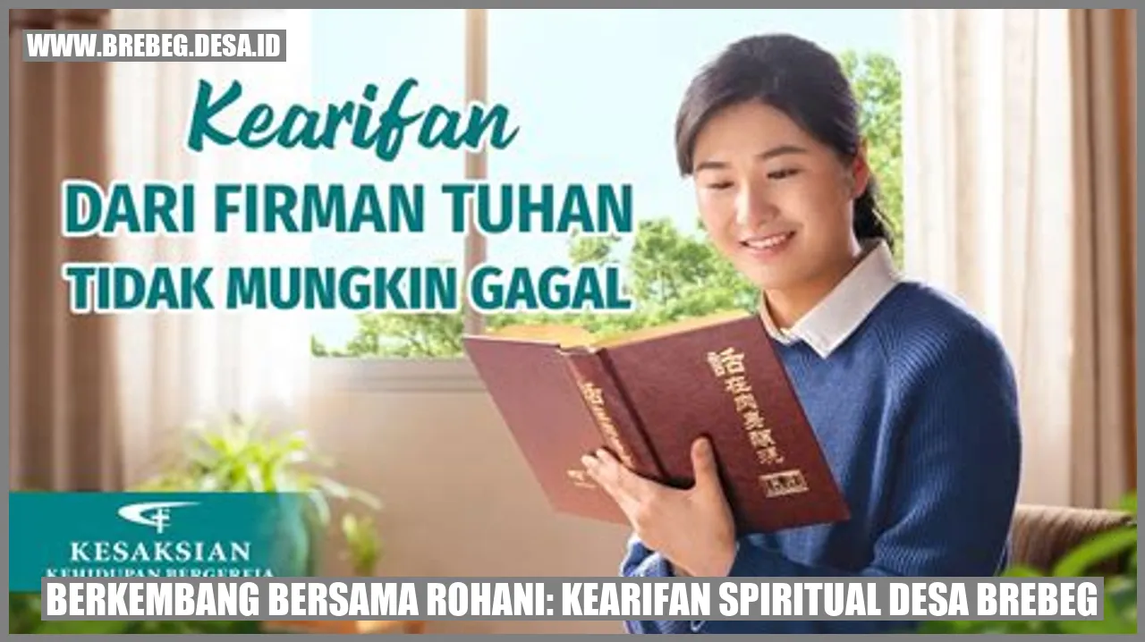 Kearifan Rohani Desa Brebeg