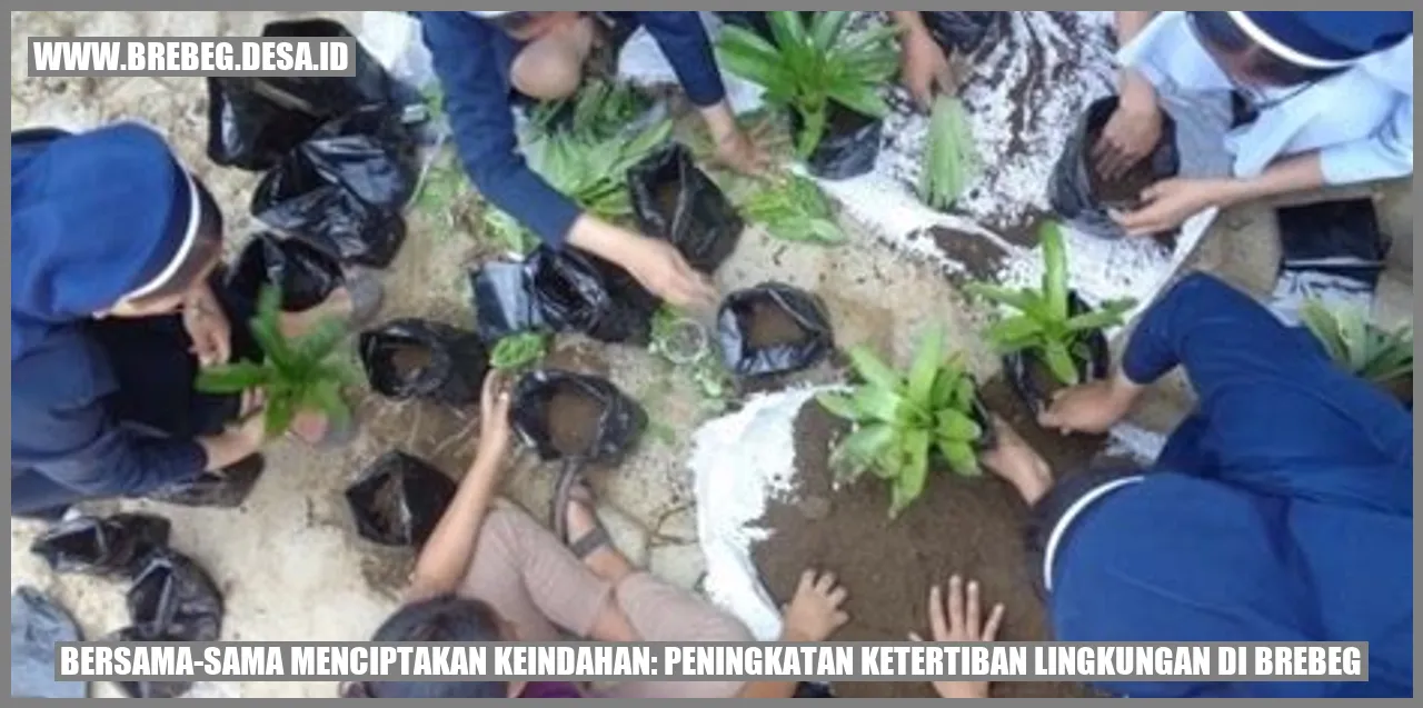 Bersama-sama Menciptakan Keindahan: Peningkatan Ketertiban Lingkungan di Brebeg