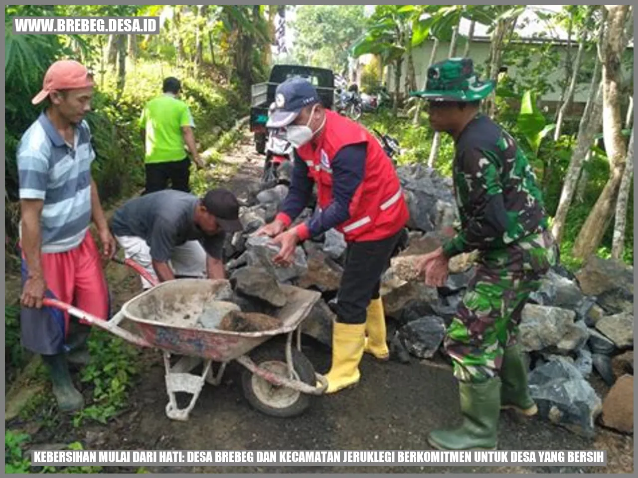 Kebersihan Mulai dari Hati: Desa Brebeg dan Kecamatan Jeruklegi Berkomitmen untuk Desa yang Bersih