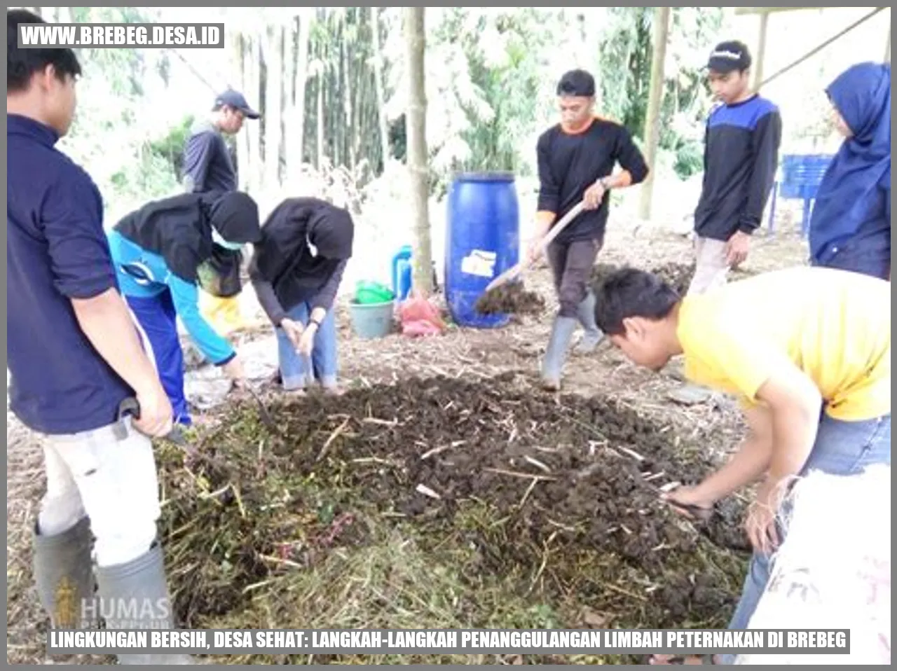 Lingkungan Bersih, Desa Sehat: Langkah-Langkah Penanggulangan Limbah Peternakan di Brebeg