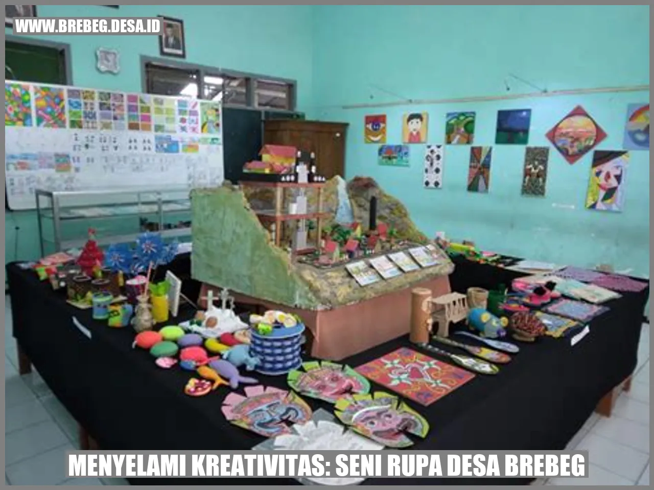 Menyelami Kreativitas: Seni Rupa Desa Brebeg