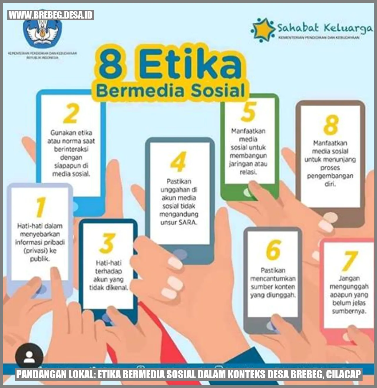 Etika Media Sosial di Desa Brebeg, Cilacap