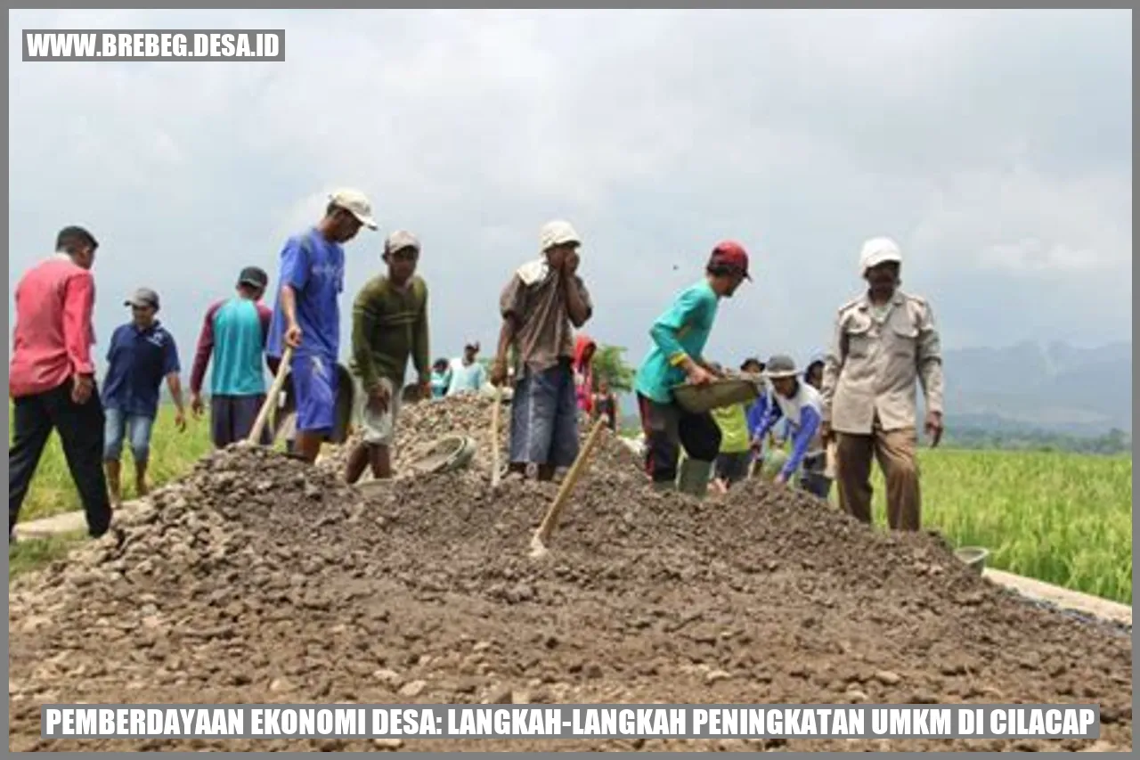 Pemberdayaan Ekonomi Desa: Langkah-Langkah Peningkatan UMKM di Cilacap
